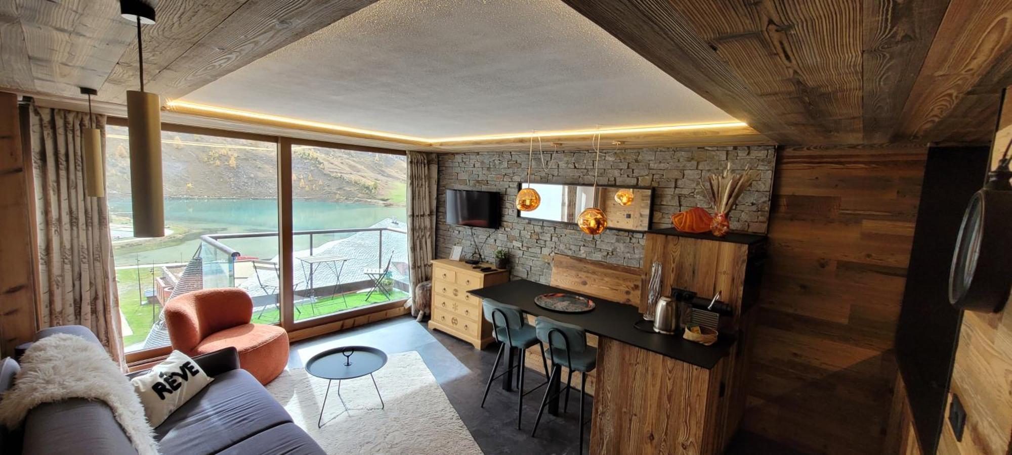 Grands Studios Vue Sur Lac Tignes Luaran gambar
