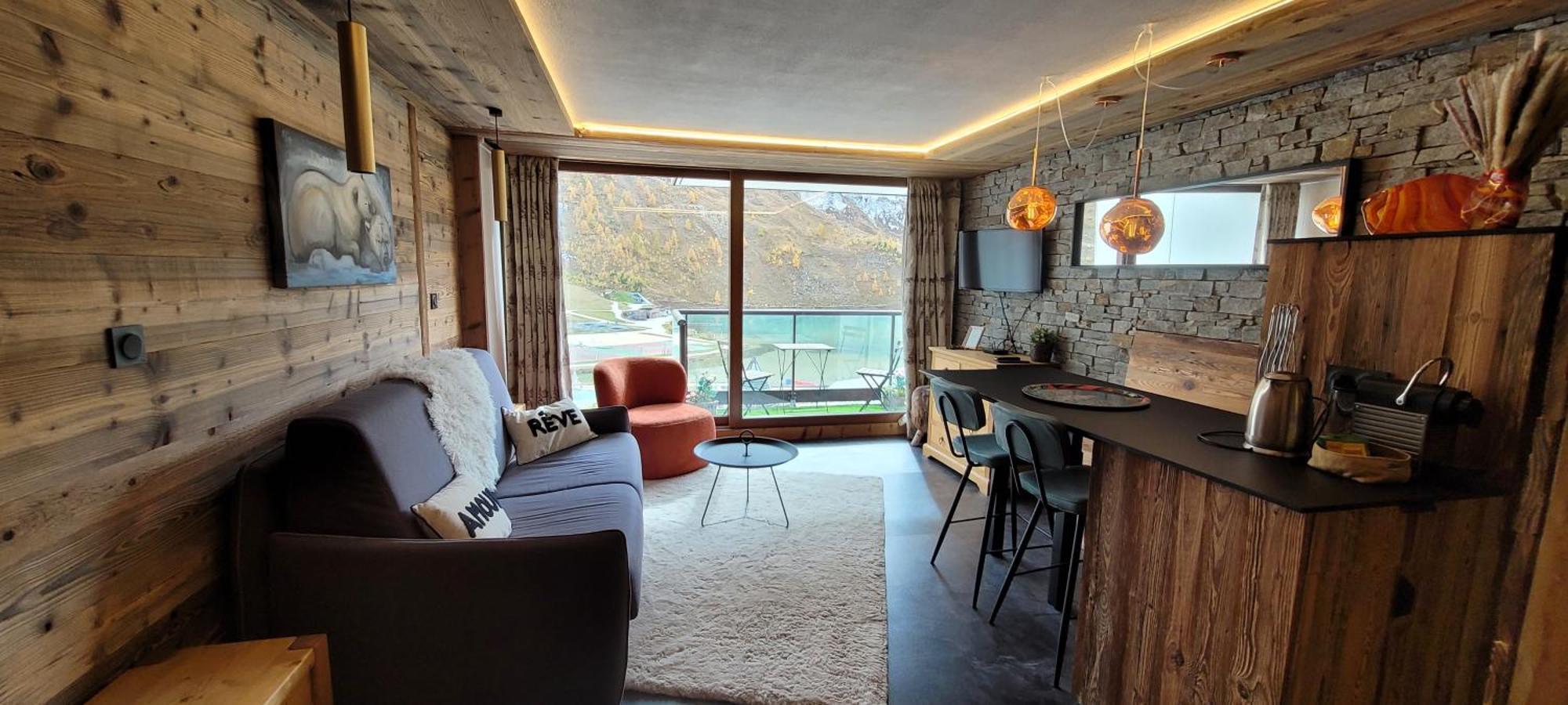 Grands Studios Vue Sur Lac Tignes Luaran gambar